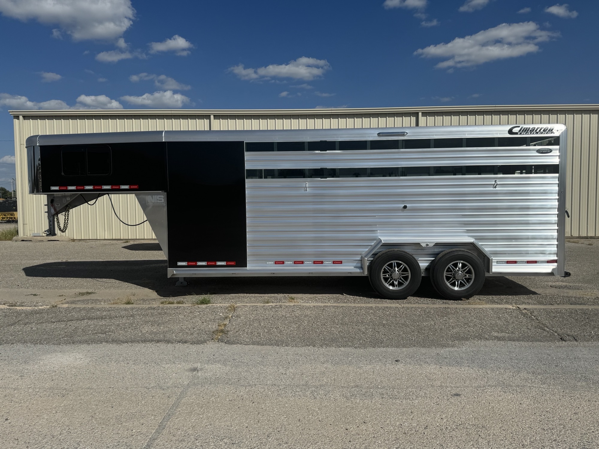 2027 Cimarron 20' Livestock Gooseneck Trailer