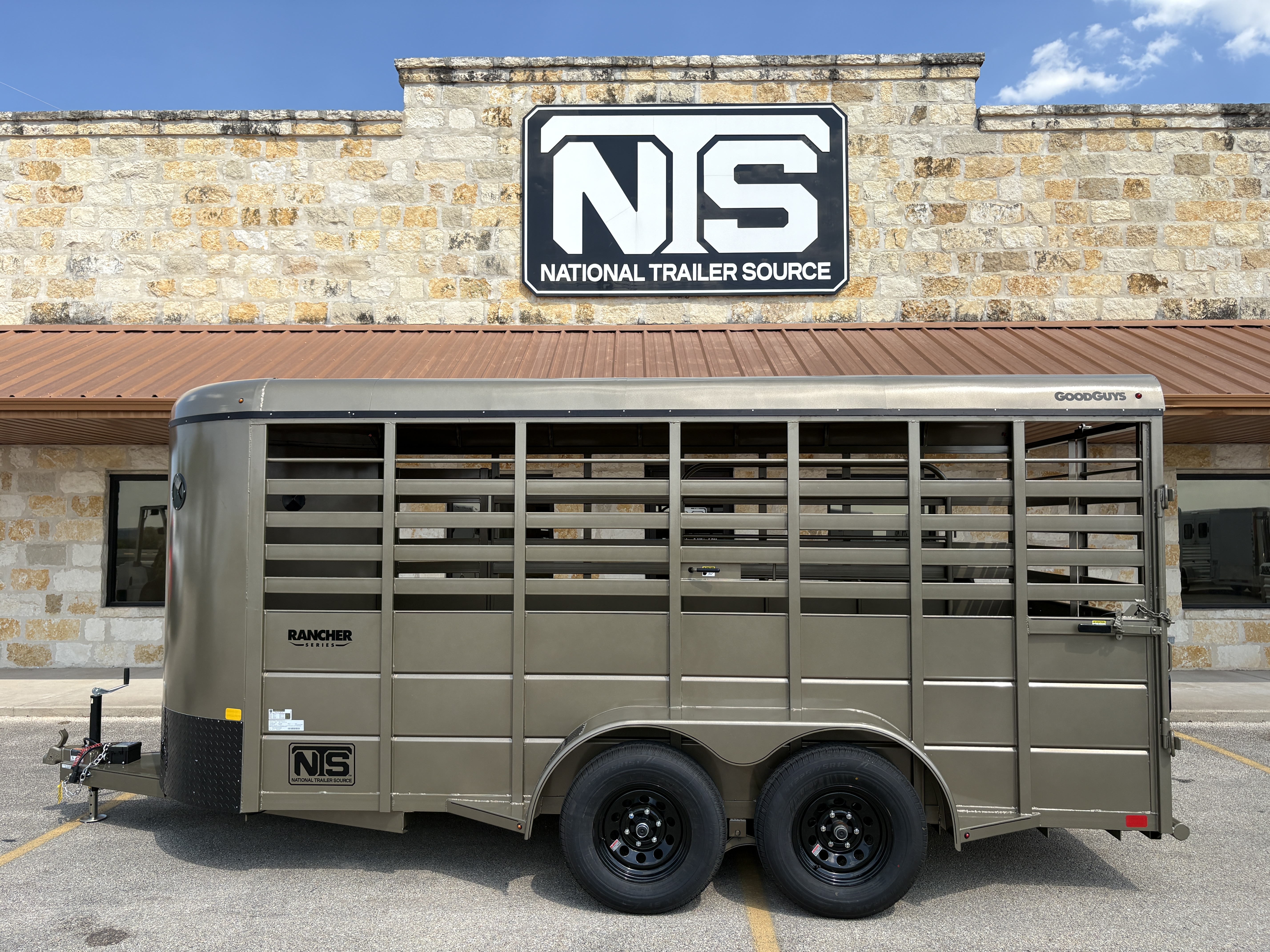 2027 GoodGuys 16' Livestock Bumper Pull Trailer