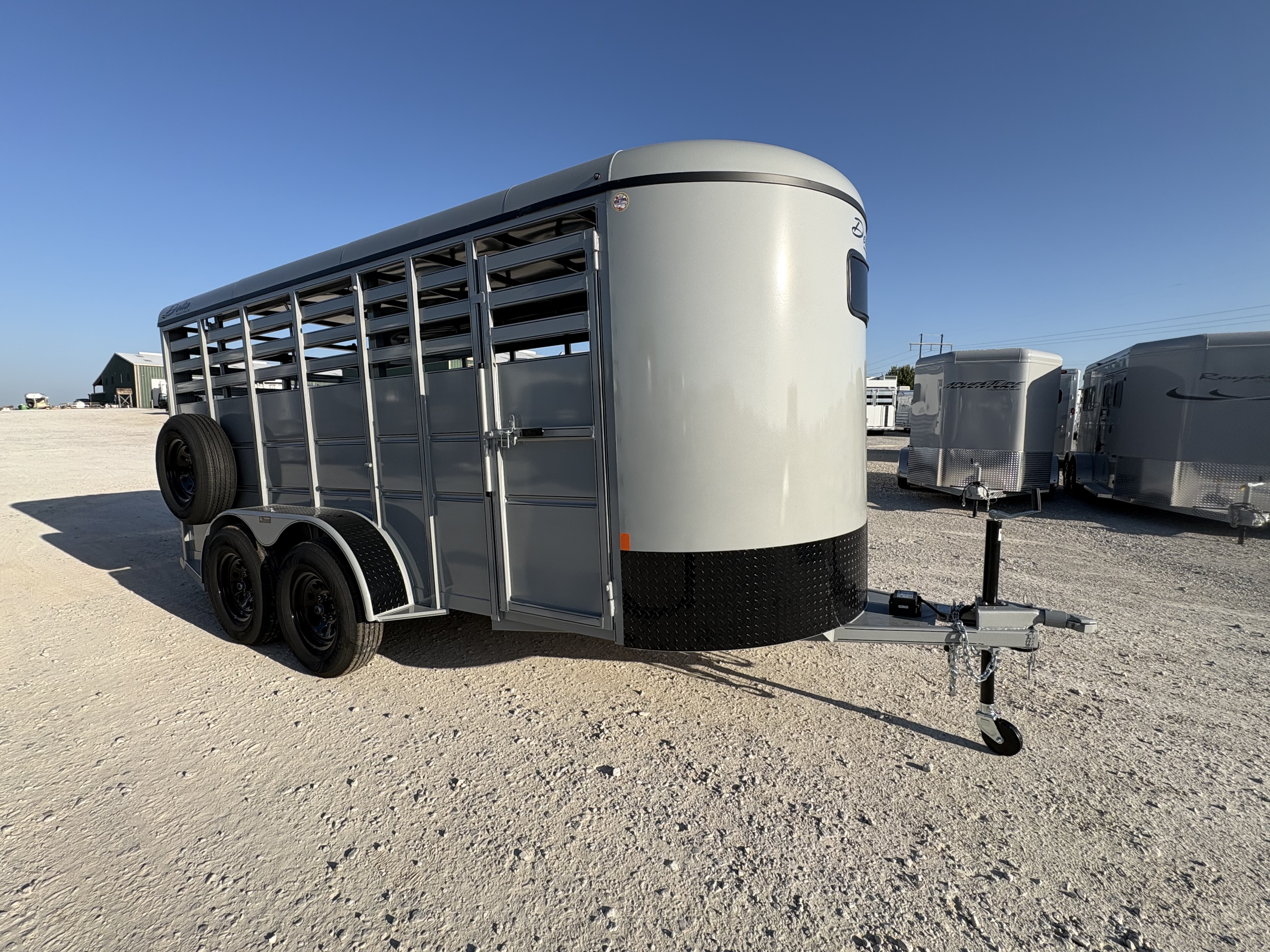 2026 Delta 16' Livestock Bumper Pull Trailer
